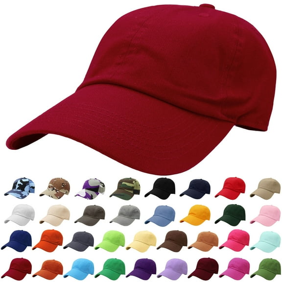 Falari Classic Baseball Cap Dad Hat 100% Cotton Soft Adjustable Size