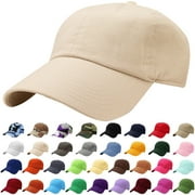 Falari Classic Baseball Cap Dad Hat 100% Cotton Soft Adjustable Size