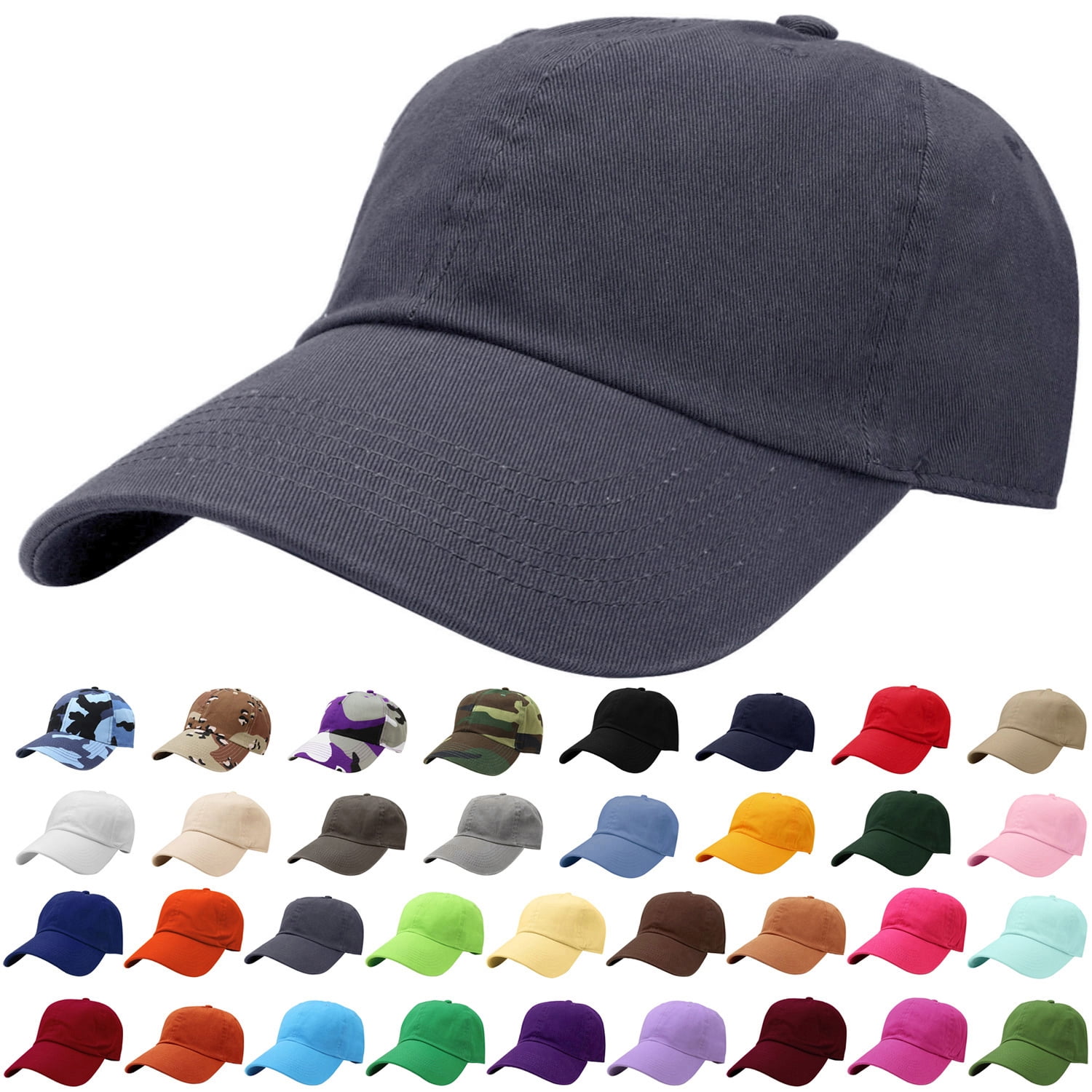 Unisex Light Grey Classic Adjustable Plain Hat Hand Wash Imported Baseball Cap Amazon.com: Blank Unisex Vintage Washed Distressed Baseball  main image 2