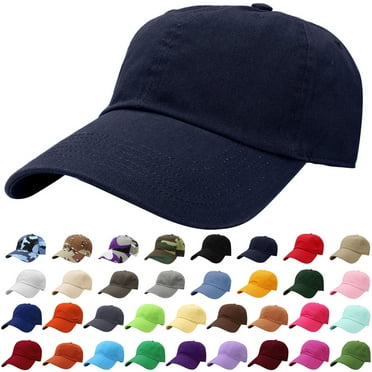 Falari Classic Baseball Cap Dad Hat 100% Cotton Soft Adjustable Size