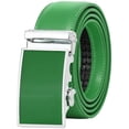 thumbnail image 1 of Falari Leather Dress Belt Ratchet Belt Holeless Automatic Buckle Adjustable Size, 1 of 5