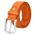 thumbnail image 1 of Falari Men Genuine Leather Casual Dress Belt With Single Prong Buckle 15 Colors, 1 of 6