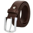 thumbnail image 1 of Falari Men Genuine Leather Casual Dress Belt With Single Prong Buckle 15 Colors, 1 of 6