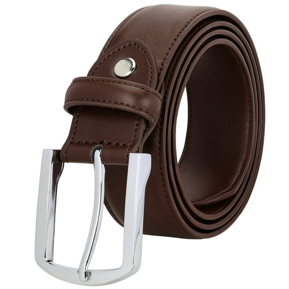 Falari Men Genuine Leather Casual Dress Belt With Single Prong Buckle 15 Colors