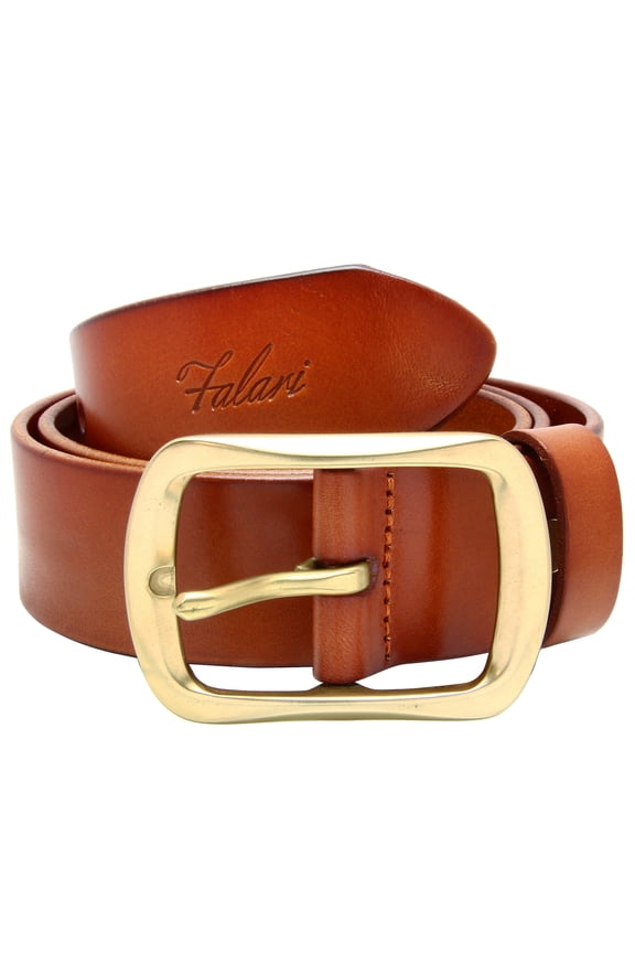 Men's 100% Genuine Leather Belt Stainless 38mm Strap 9002