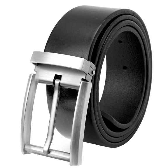 Falari Men's Classic Dress Belt Genuine Leather Belt Enclosed in a Gift Box 9021