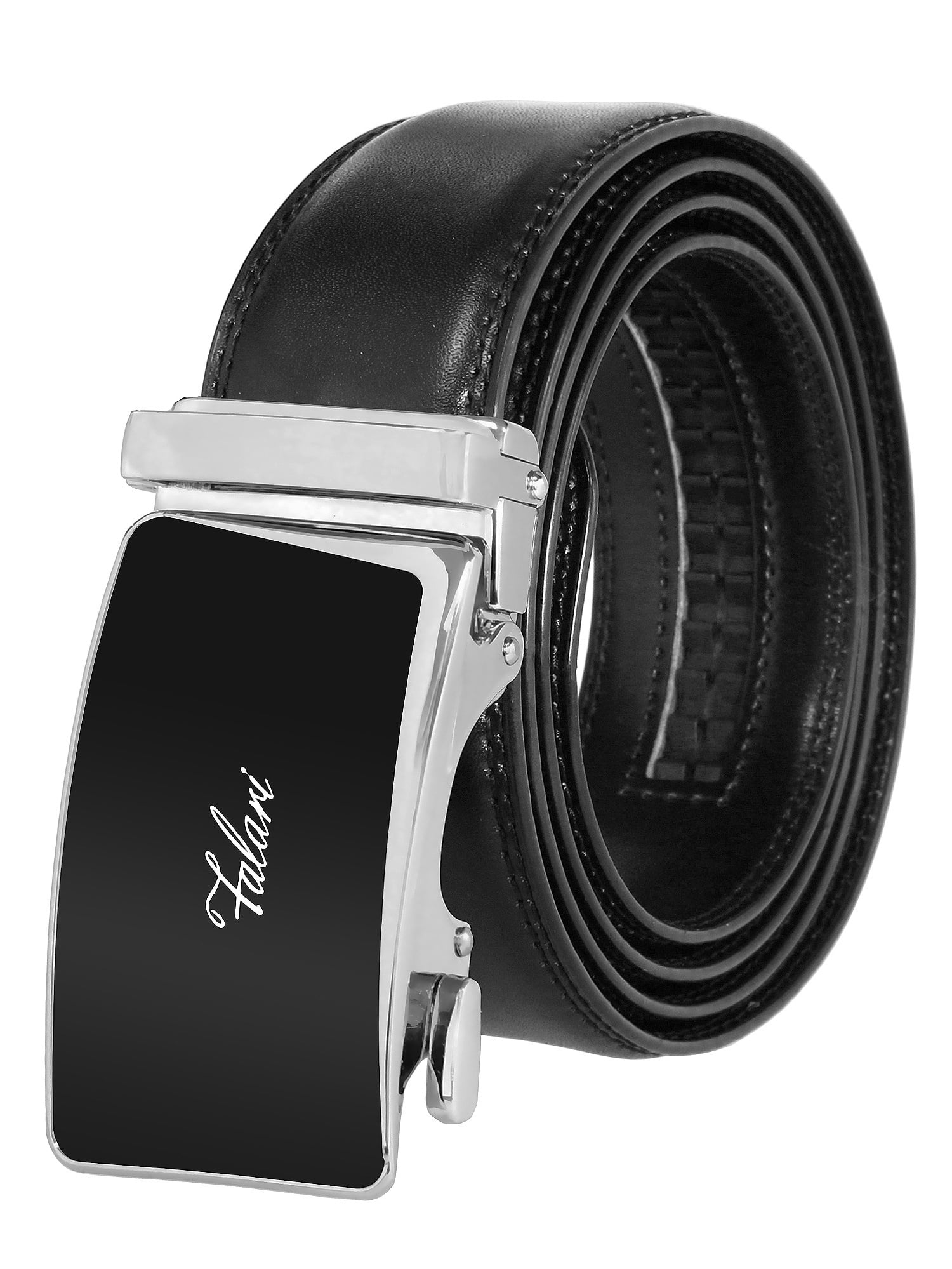 New Style Comfort Click Belt for Men Automatic Adjustable Perfect Fit Belt  Black 47inch 