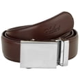 thumbnail image 1 of Falari Mens Genuine Leather Ratchet Dress Belt Automatic Sliding Buckle - 20 Variety Colors - Trim to Fit, 1 of 6