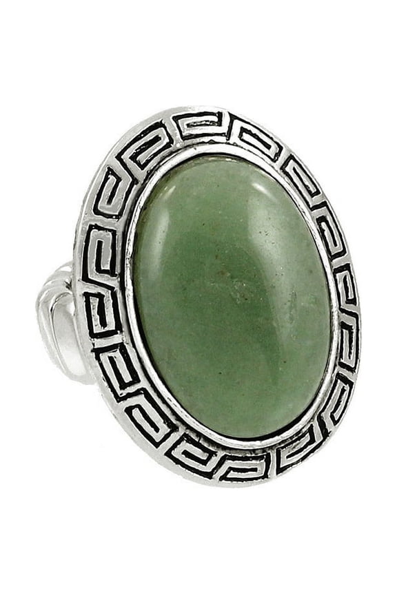 Natural Gemstone One Size Stretch Ring