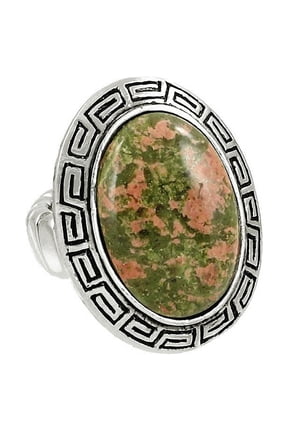Natural Gemstone One Size Stretch Ring