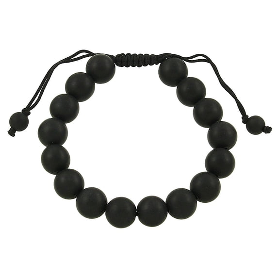 Falari Natural Gemstone Shamballa Style Bracelet