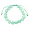 thumbnail image 1 of Falari Natural Gemstone Shamballa Style Bracelet, 1 of 2