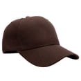 thumbnail image 1 of Falari Plain Blank Baseball Cap Adjustable Size for Outdoor Activities Brown, 1 of 6