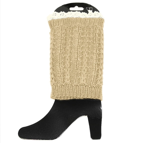Falari Women Crochet Knitted Leg Warmer