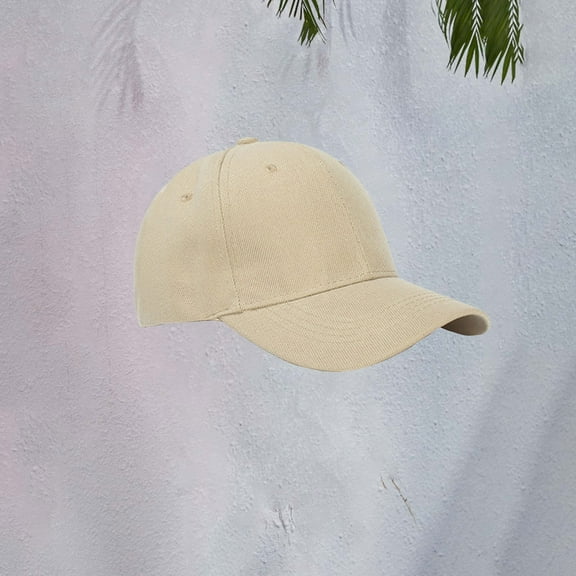 Falari Women's Korean Style Baseball Cap, Adjustable Large Head Size Acrylic Wool Blend Hat for Running, Workouts, Outdoor Activities and All Seasons Wear