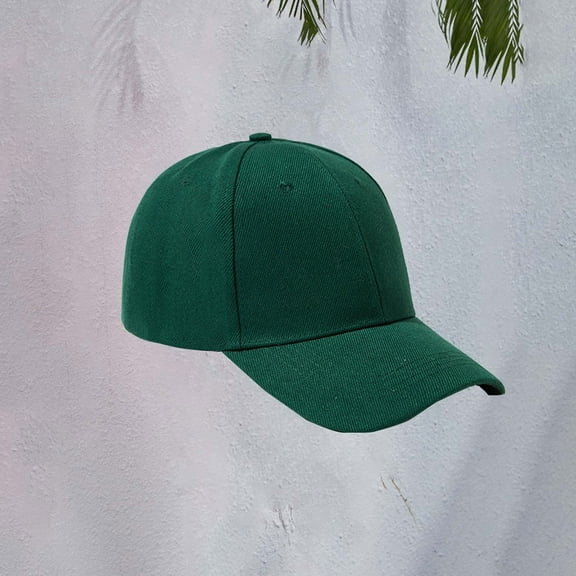 Falari Women's Korean Style Baseball Cap, Adjustable Large Head Size Acrylic Wool Blend Hat for Running, Workouts, Outdoor Activities and All Seasons Wear