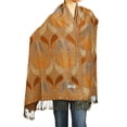 thumbnail image 1 of Falari Women's Paisley Woven Pashmina Shawl Wrap Scarf 80" x 27" Color # 31, 1 of 3