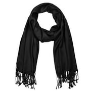 Falari Womens Soft Solid Color Pashmina Shawl Wrap Scarf Wedding Favors Bride Bridesmaid Gifts Evening Dress