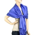 thumbnail image 1 of Falari Women's Solid Color Pashmina Shawl Wrap Scarf 80" X 27", 1 of 3