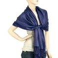 thumbnail image 1 of Falari Women's Solid Color Pashmina Shawl Wrap Scarf 80" X 27", 1 of 3