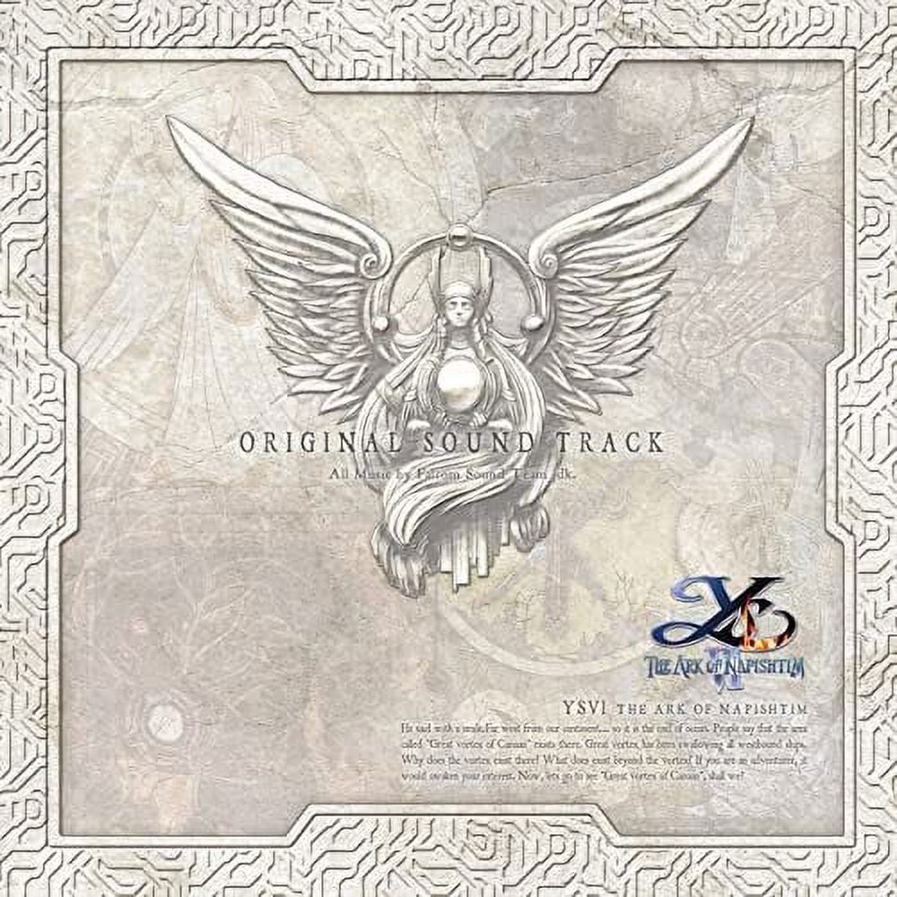 Falcom Sound Team JDK - Ys VI: The Ark of Napishtim The Ark of Napishtim Soundtrack - Music & Performance - Vinyl