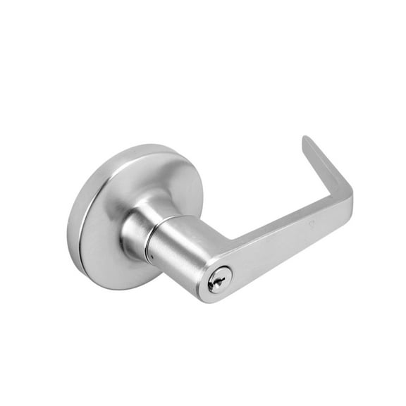 Falcon B301S D 626 B Series Grade 2 Medium Duty Cylindrical Chasis Non-Handed Lock, Privacy Function, Keyless Cylinder, Dane Lever, Satin Chrome Finish