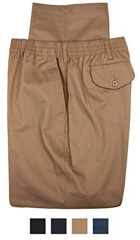 FALCON BAY Big & Tall Men's Casual Pants Full Elastic Denim