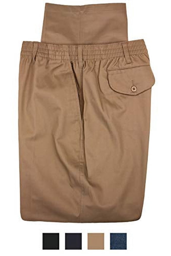 Big & Tall Men's Casual Pants Full Elastic Denim
