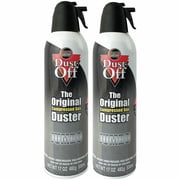 Dust-Off DPSJMB2 17 oz. Can Disposable Compressed Air Duster 2/Pack