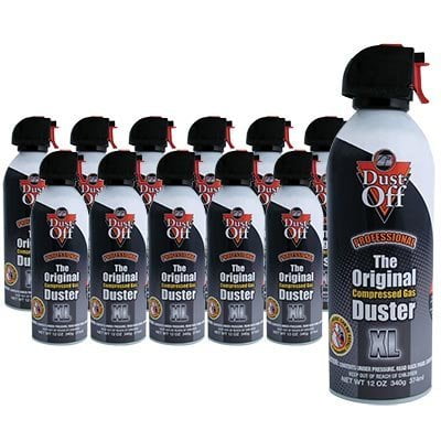 086216118661 Falcon New Dust Off Compressed Gas Air Duster 12 Oz Counts