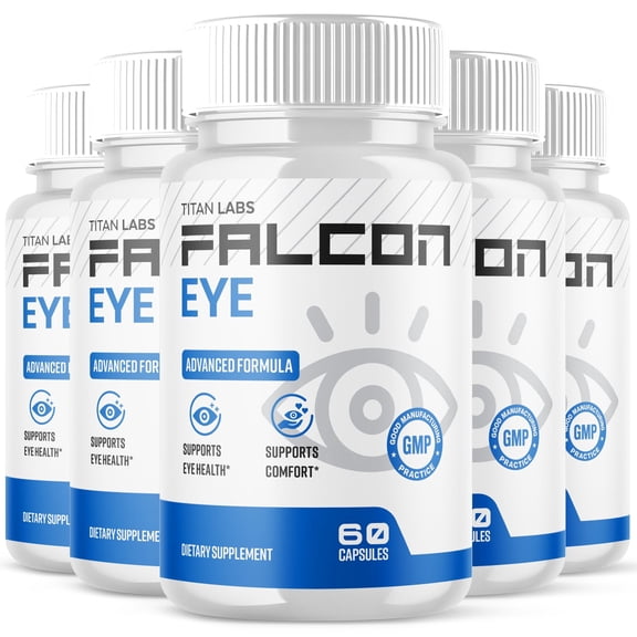Falcon Eye Advanced Formula Eye Health Supplement Pills for Vision Care FalconEye 300 Capsules