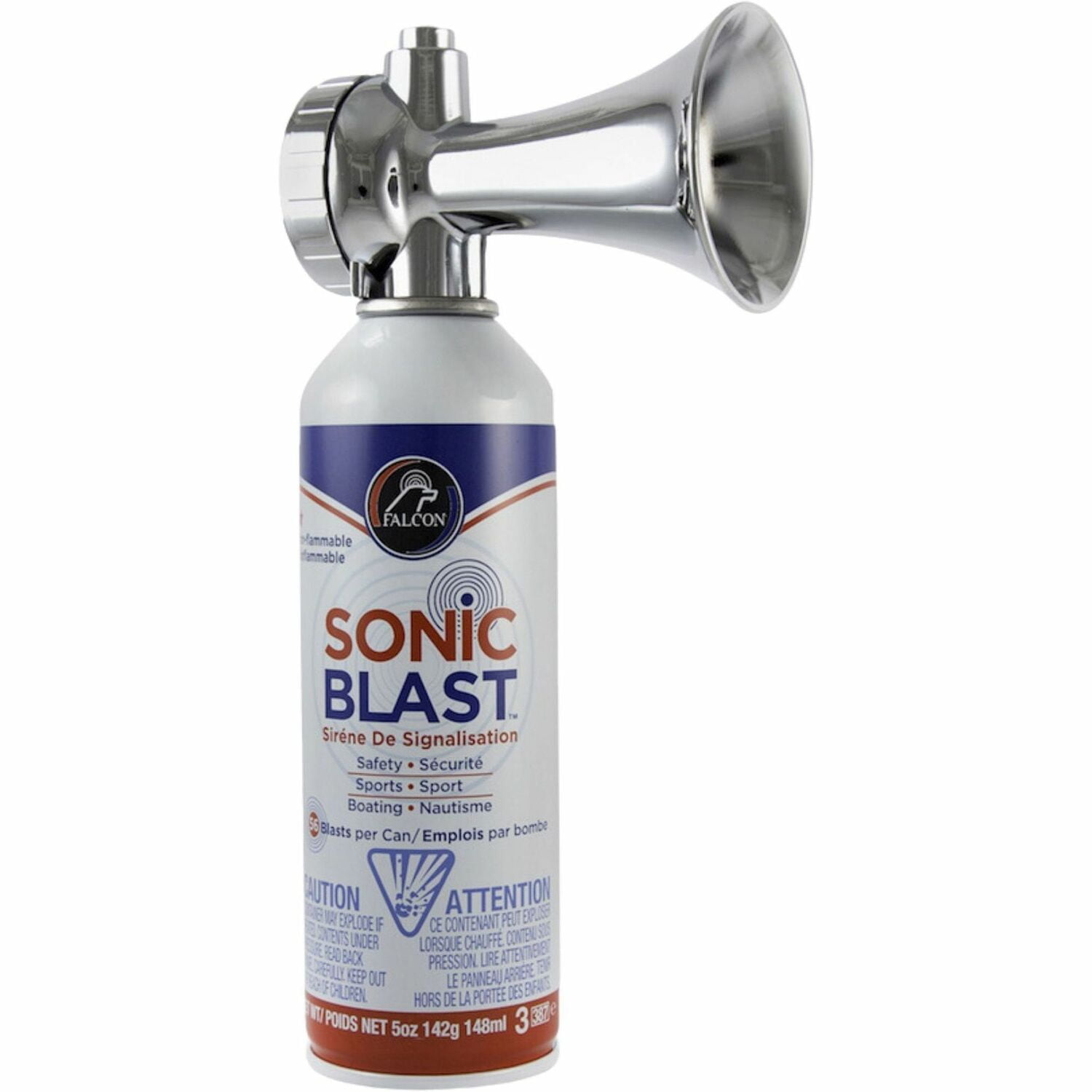 Falcon, FALFSB5CBU, Sonic Blast Horn, 1, Chrome