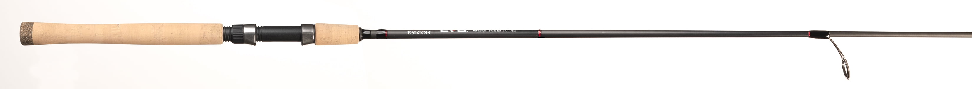 Falcon Rods Evo 7' Medium Spinning Fishing Rod, Black