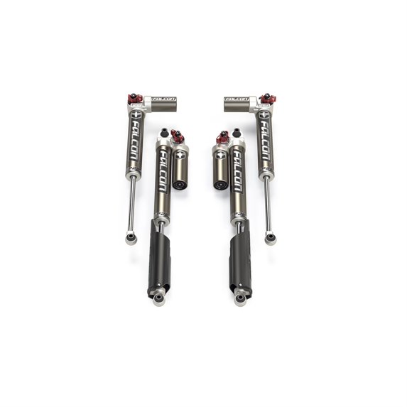 Teraflex JL 4DR Ecodiesel: Falcon SP2 3.3 Fast Adjust Piggyback Shock Kit (2-4.5In Lift)