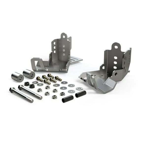 TeraFlex 36-07-01-300 Rear Shock Skid Plate for JK HD Falcon, 1 Pack