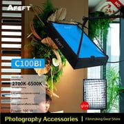 Falconeyes AFEFT 100W Foldable Rollable Cloth LED Video Light Studio light 2700K-6500K 11000Lux Fill light APP Control for Photography For Video Shooting
