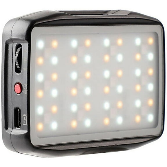 Falconeyes PockeLite F7 mini RGB & Variable Color LED Light with Diffuser & Grid