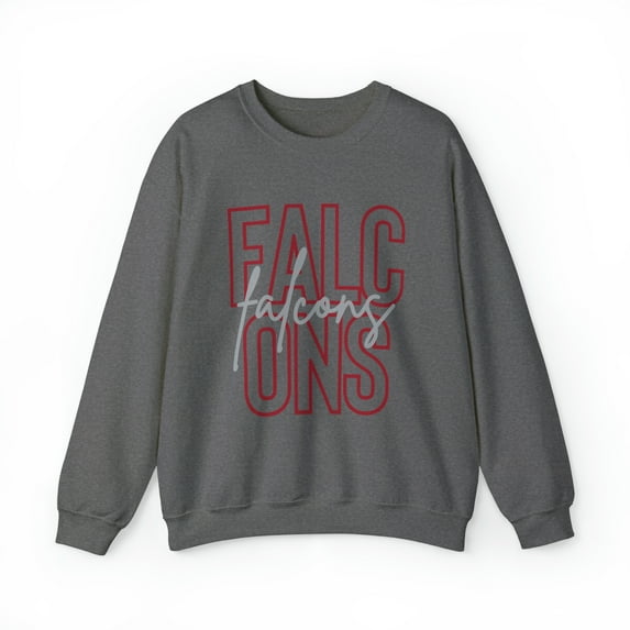 Falcons Sports Football Sweatshirt, Falcons Football Fan Sweatshirt