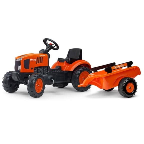 Kubota M7171 Pedal Tractor w/trailer