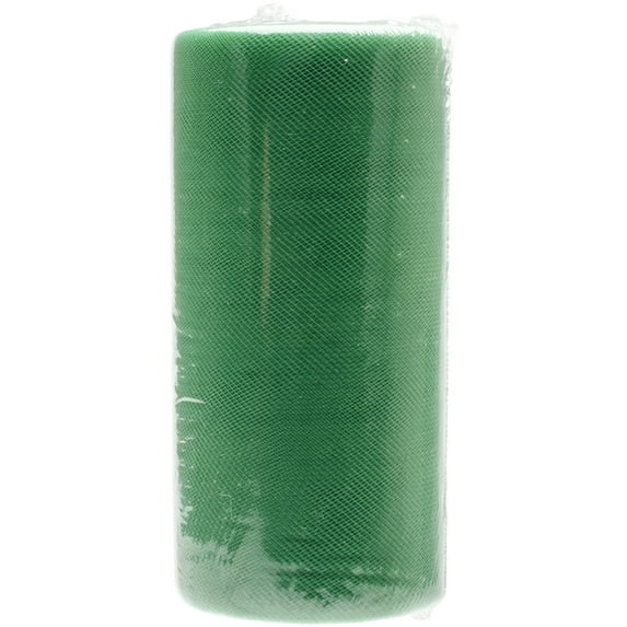 Falk Tulle 6" Wide 25yd Spool-Kelly Green