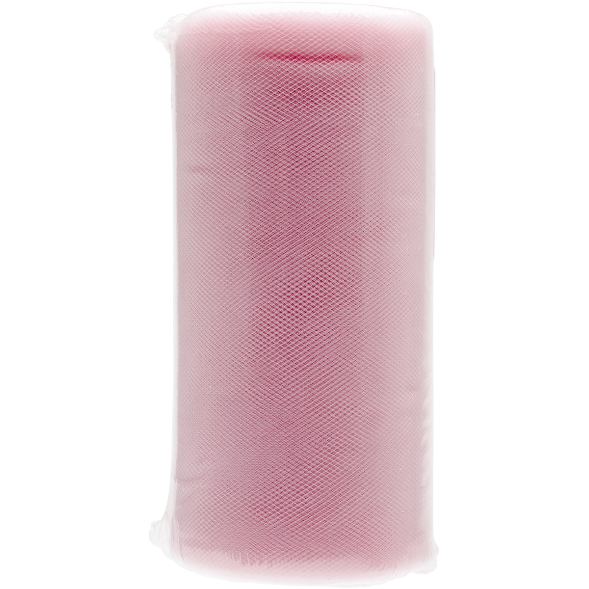 Falk Tulle 6 Wide 25yd Spool Rosette Pink