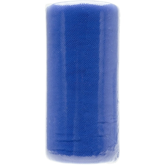 Falk Tulle 6" Wide 25yd Spool-Royal