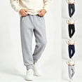 thumbnail image 1 of Falkdiz Boys Cotton Pants Joggers Sport Pockets Comfy Pantalones Back to School Casual Elastic Waist Trousers for Boys Relaxed fit, Gray, Size: 4-5 Years, 1 of 8