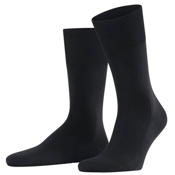 Falke Men's Socks - Climawool, Solid Color, Merino Wool Black 43-44