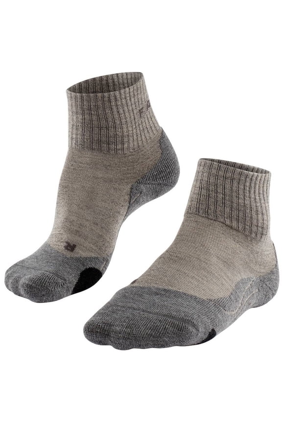 TK2 Explore Wool Short Socks - Kitt Mouline Brown