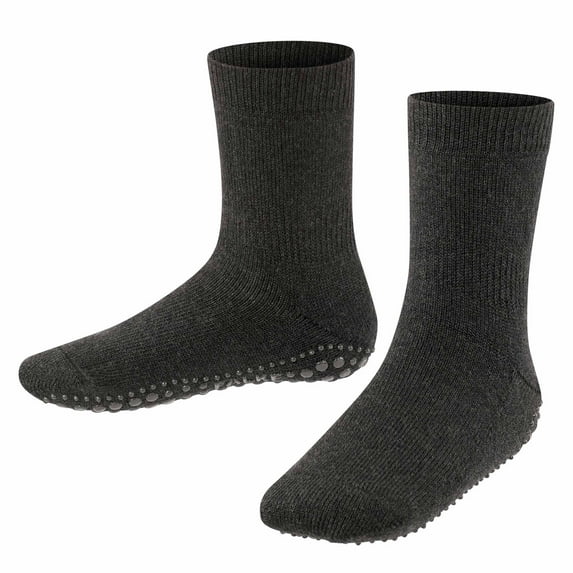 Falke Unisex Socks Cotton Grey 6.5-8.5 Uk