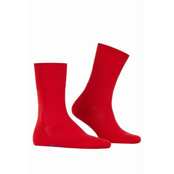 Falke Unisex Sports Socks - Run, Casual Socks, Unicoloured Red 37-38 (Uk 4-5)