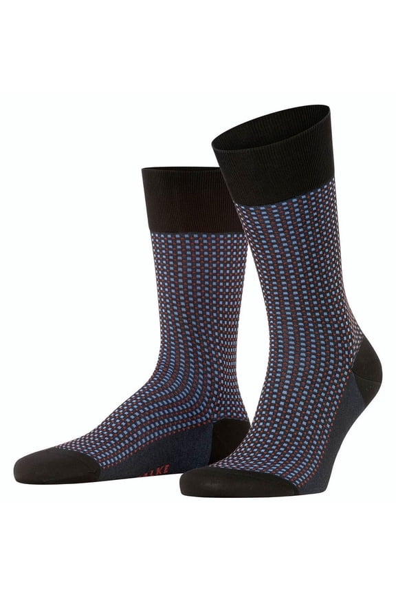 Uptown Tie Socks - Black