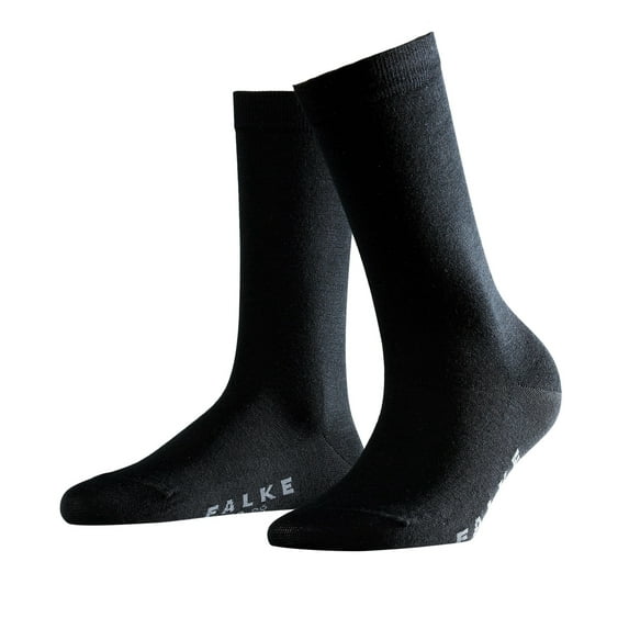 Women's Falke 47488 Soft Merino Wool Blend Anklet Socks (Black S)
