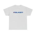thumbnail image 1 of Falken Tire Premium Japanese Rubber T Shirt Black White Navy Grey Tee - Ash / 2XL, 1 of 5